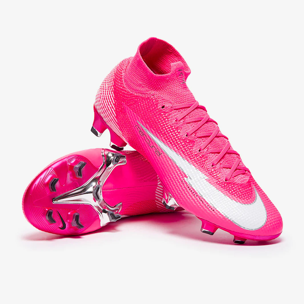 Mercuria Rosa Mercurial Superfly 7 Elite FG Mbappé Rosa – Boot Vault FC