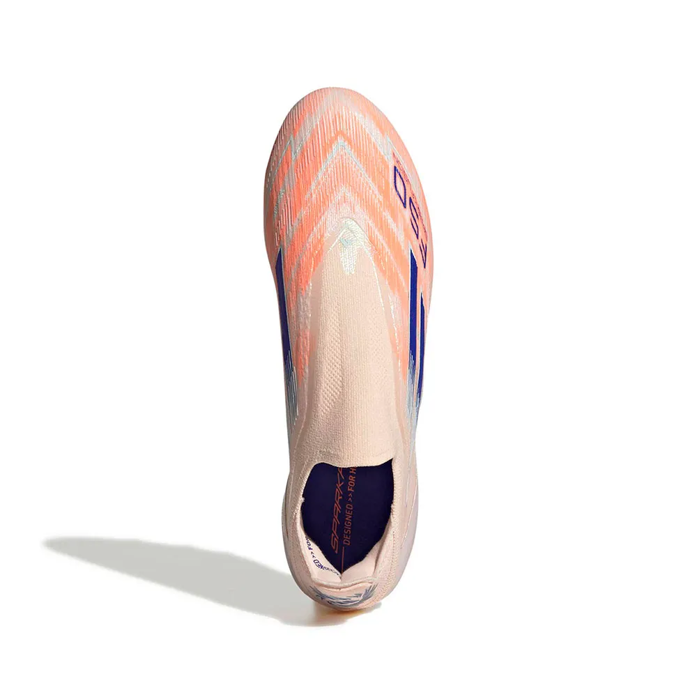 F50 Sparkfusion Elite Laceless FG Coral Blaze
