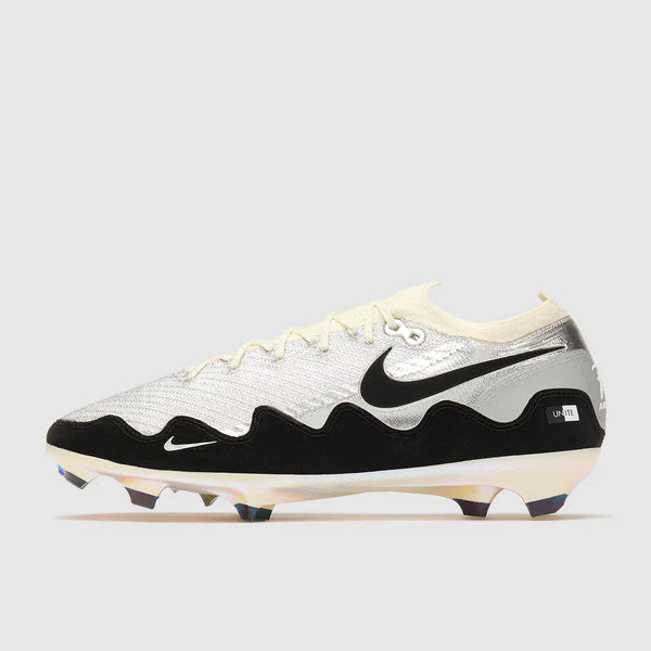 Mercurial Zoom Vapor 16 Elite x Patta FG Metallic Silver and Coconut Milk